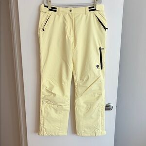 46 Nord Women's Light Yellow Snow Pants